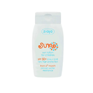 ziaja sun lotion pour enfant spf50+ 125ml
