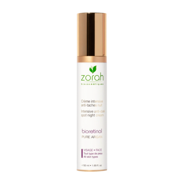 zorah bioretinol pure argan creme anti-taches nuit 50ml