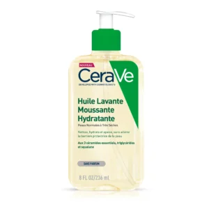 cerave huile lavante moussante hydratante peau très sèche à atopique  >  236ml