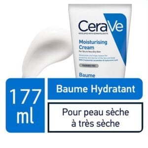 cerave baume hydratant nourrissant peau sèche à très sèche | 177ml