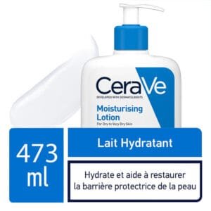cerave lait hydratant léger peau sèche à très sèche  >  236ml