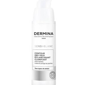 dermina sensi-blanc contour des yeuxeclaircissant clarifiant 20ml
