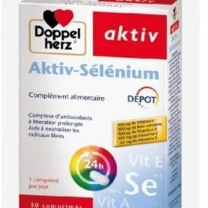 doppel herz aktiv selenium 30 comprimes