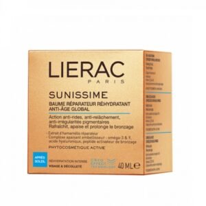 lierac sunissime apres soleil baume reparateur visage et decollete 40ml
