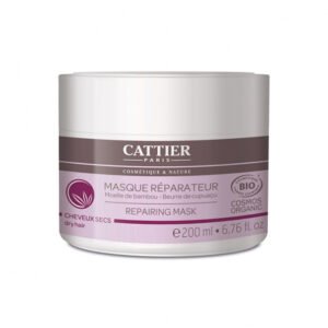 cattier masque reparateur cheveux secs pot 200ml
