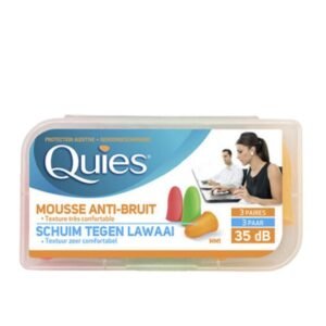 quies mousse anti bruit 3 paires