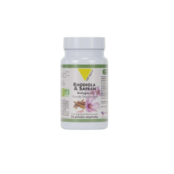 vitall plus rhodiola et safran 30 gelules