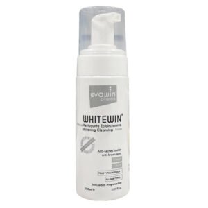 evawin whitewin mousse nettoyante eclaircissante 150ml